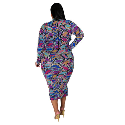 Wholesale Plus Size Slim Dress