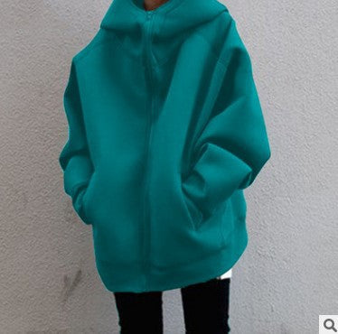 Personalized Street Long Plush Wholesale Women Sweatsuit Coat