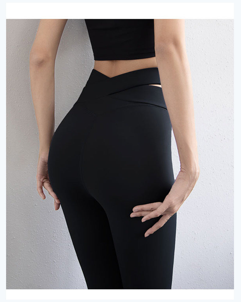 Fashion High Waist Yoga Leggings Running Pants Wholesale