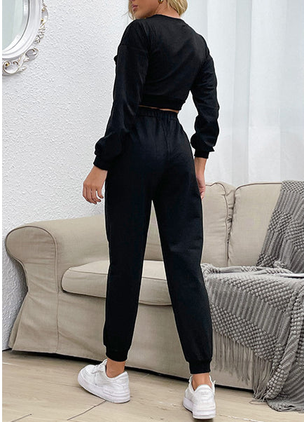 Women Wholesale Sets Crop Top + Harem Pants-05