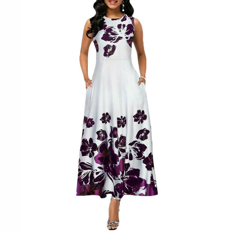 Sleeveless Simple Wholesale Maxi Dresses For Valentine'S Day