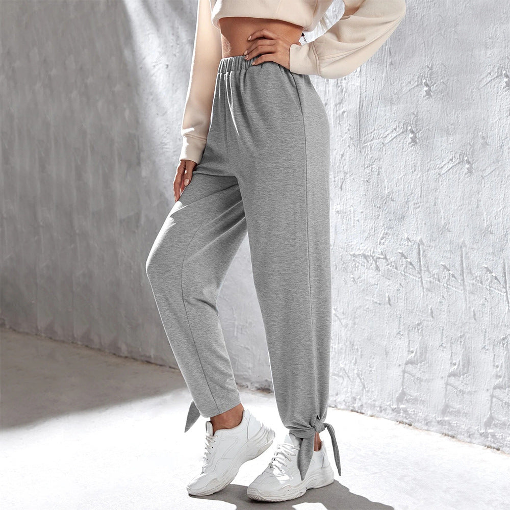 Solid Color Sweatpants Women Loose Fashion Wholesale Pants Casual