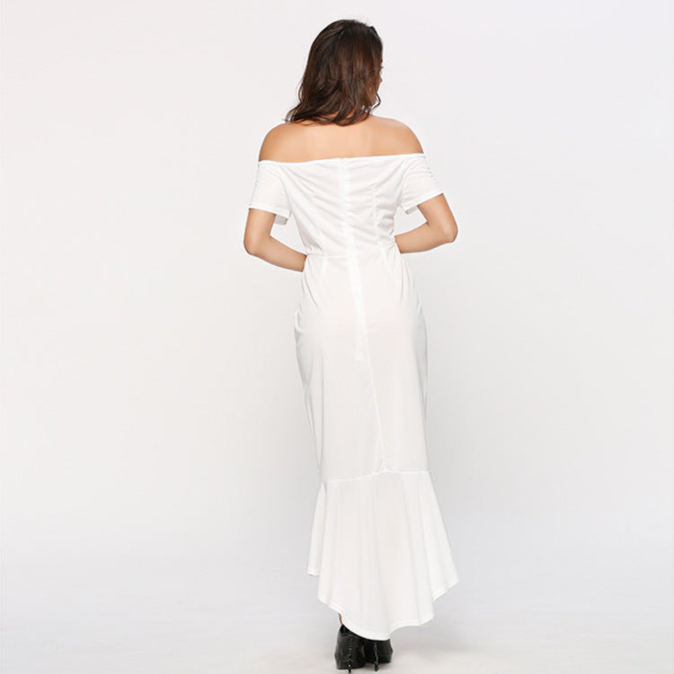 Women Wholesale V-Neck Strapless Dresses