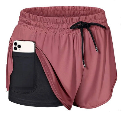 Casual Colorblock Pocket Shorts Wholesale Workout Clothes SSH201861