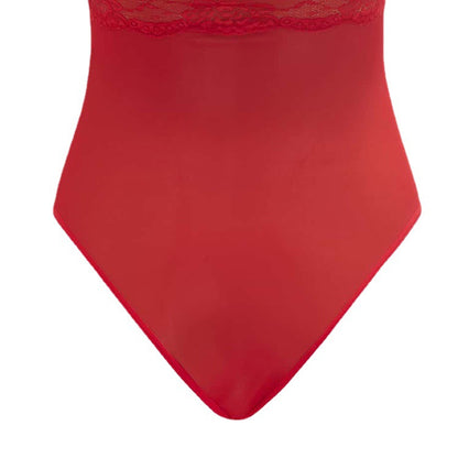 Red Lace Mesh Sheer Halterneck Wholesale Lingerie For Women Summer