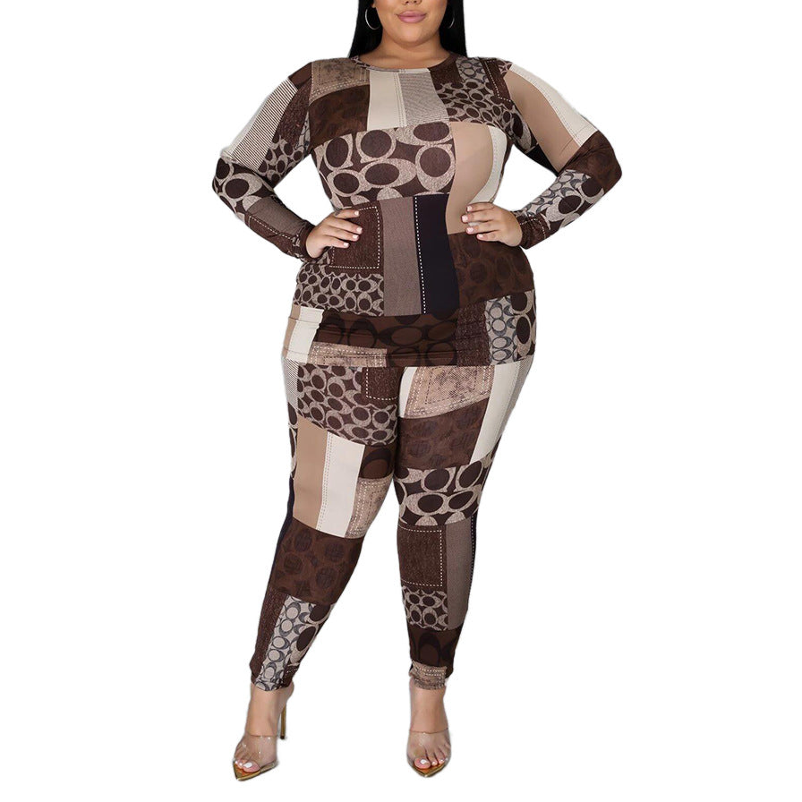 Plus Size Wholesale Bodycon Loungewear Sets