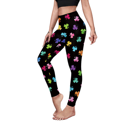 St Patricks Day Wholesale Leggings Yoga Pants Sport Fitness Pants