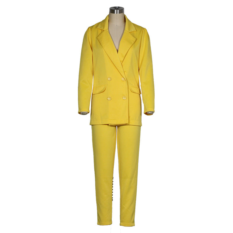Xmas Wholesale 2pcs Slim Suits Sets For Women SO180753