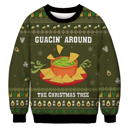 MERRY CHRISTMAS Print Long Sleeve Sweatshirt