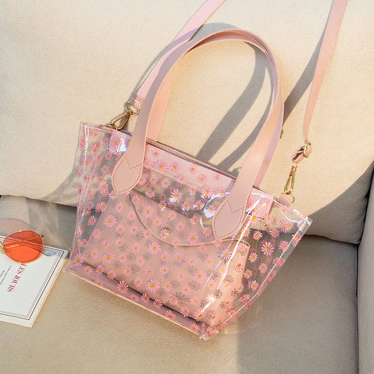 Transparent Jelly Bag Wholesale Fashion Handbags Single Handle Shoulder