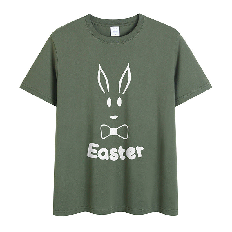 Women Fashion Easter Print Graphic Print Wholesale T-shirts