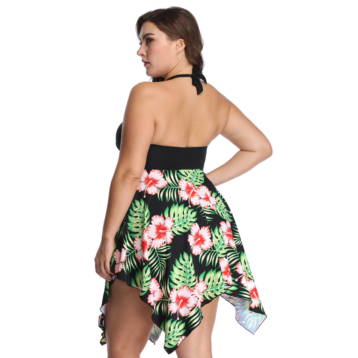 Floral Swing Plus Size Swimwear Wholesale