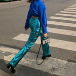 Pure Color Casual Trousers