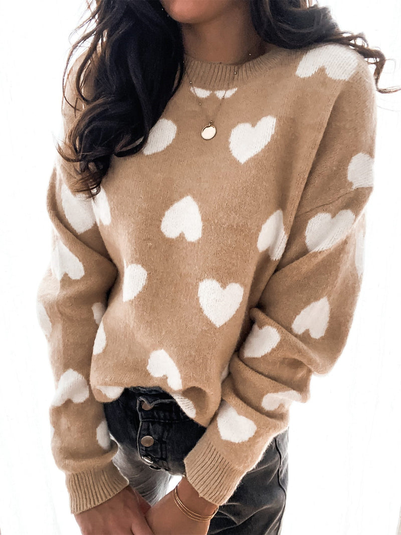 Love Valentine Day Sweater Wholesale Women
