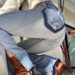 Split Denim Wholesale Women Jeans