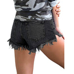 High Waisted Ripped Casual Summer Comfy Denim Wholesale Jean Shorts