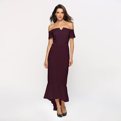 Women Wholesale V-Neck Strapless Dresses