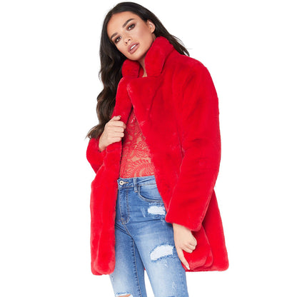 Loose Fur Fleece Jacket For Women Wholesale