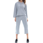 Wholesale Women Sweatsuit Sets Hoodies +  Cropped Trousers-02