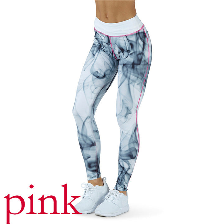 3D Digital Hip-Lifting Fitness Long Pants-06