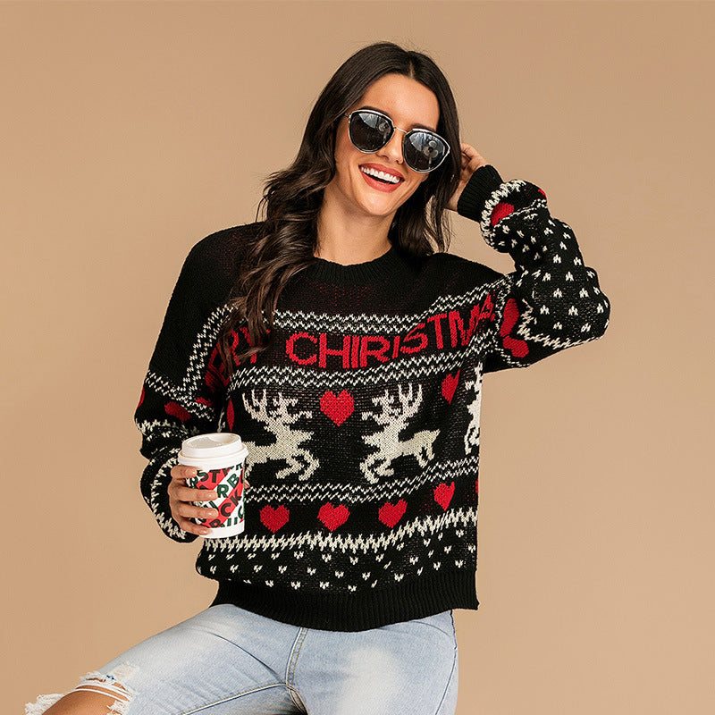 Xmas Knit Wholesale Casual Sweater For Women