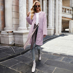 Loose Double-Faced Fleece Long-Sleeved Cardigan Fashion Wholesale Winter Coats