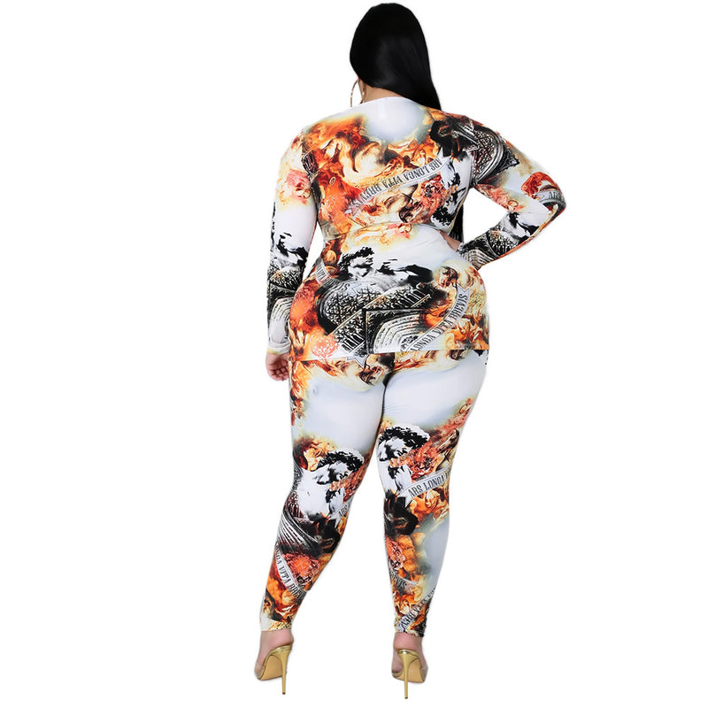 Women Wholesale Printed Sports Suits