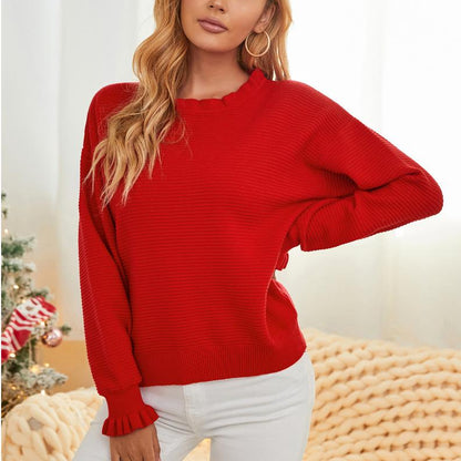 Temperament Loose Simple Take Sweater For Women Wholesale