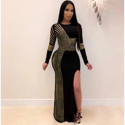 Bodycon High Slit Wholesale Plus Size Dresses