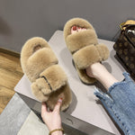 Women Thick-Soled Warm Slippers Clothing And Shoe Vendors