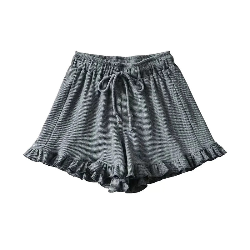 Women Bowknot Tie Waist Summer Casual Wholesale Shorts