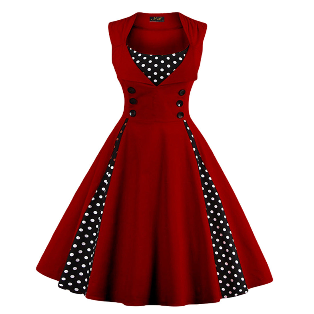 Skull Retro Autumn Dress Women Wholesale