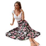 Fashion Elegant A-Line Floral Wholesale Skirts