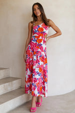Asymmetrical Backless Lace Printed Bohemian Dress Wholesale Dresses