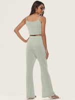 Sexy Straps Camisole & Wide-Leg Pants Fashion Suits Wholesale Women'S 2 Piece Sets N5323022200205