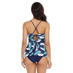 Split Printed Slim Fit Sexy Tankinis 2pcs Swimsuit Wholesale Womens Swimwear