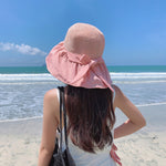 Fashion Adjustable Fisherman With Bow-Tie Beach Vacation Sunscreen Wholesale Hats
