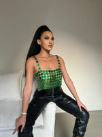 Sexy Solid Color Nightclub Sequin Camisole Sequined Vest Wholesale Womens Tops
