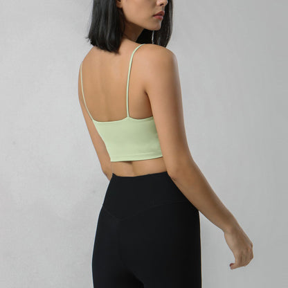 Pleated Hollow-Out Wholesale Crop Tank Tops Wholesale Activewear For St. Patrick'S Day