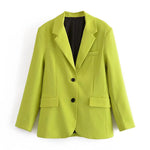 Fashion Solid Color Business Casual Women Blazers  Wholesale Blazer Jackets