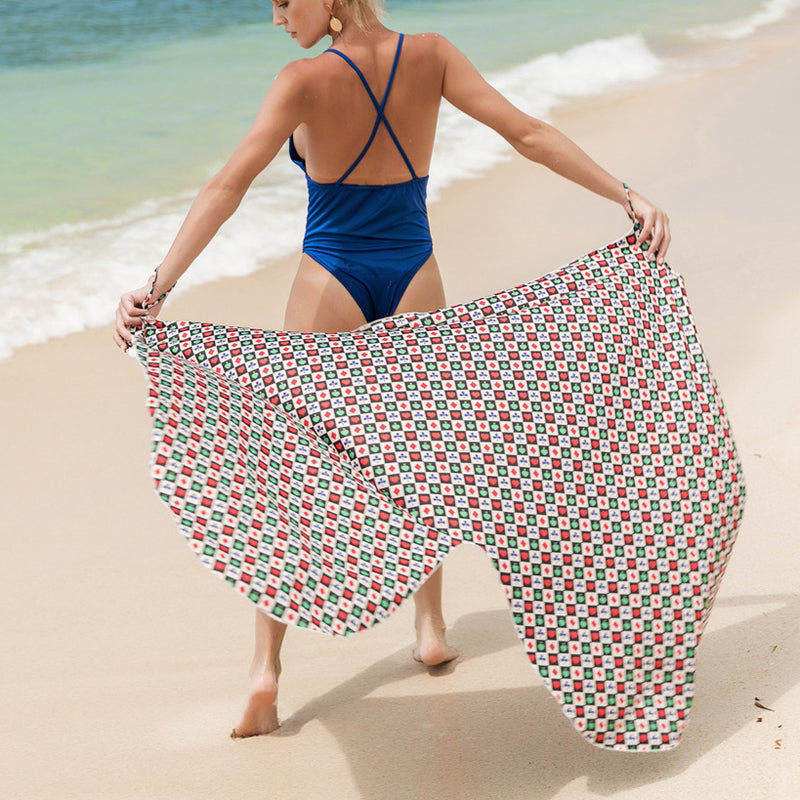 Multifunctional Bath Towel Outdoor Sun Protection Blouse Wholesale Beach Dress