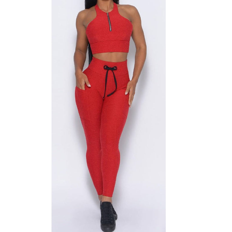 Yoga Suit Sexy Bra & Pants Womens 2 Piece Sets Fitness Activewear Wholesalers