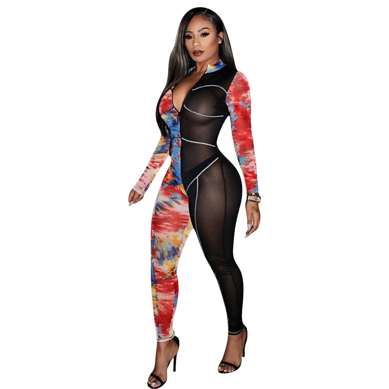 Regular Zipper Wholesale Jumpsuits