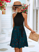 Sleeveless High Waist A-Line Casual Dress Wholesale Dresses