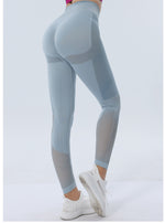 High Waist Hip Lift Fitness Sports Hollow Seamless Yoga Pants Wholesale Leggings