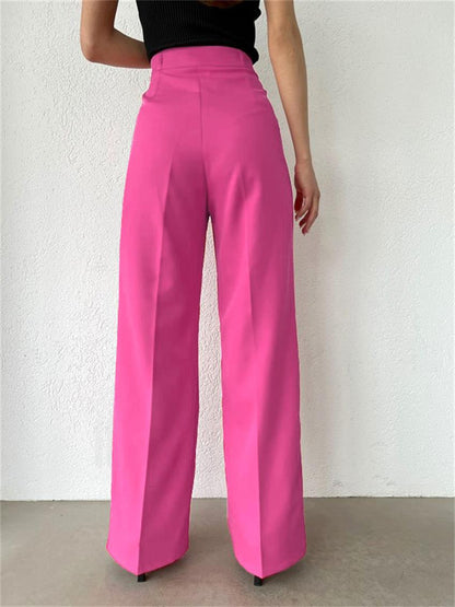 Women'S Fashion High Waist Straight Pants Wholesale Pants