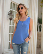 Plaid Color Women Fashion Sleeveless Wholesale Casual Tank Tops Summer