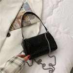 Full Diamond Handbag Fashion Rhinestone One-Shoulder Messenger Wholesale Bags