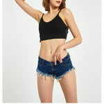 Casual Denim Shorts Frayed Raw Hem Ripped Women Vendors Wholesale Jeans Shorts