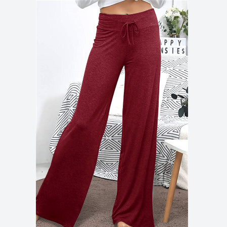 Solid Tie-Up Wholesale Pants For Valentine'S Day